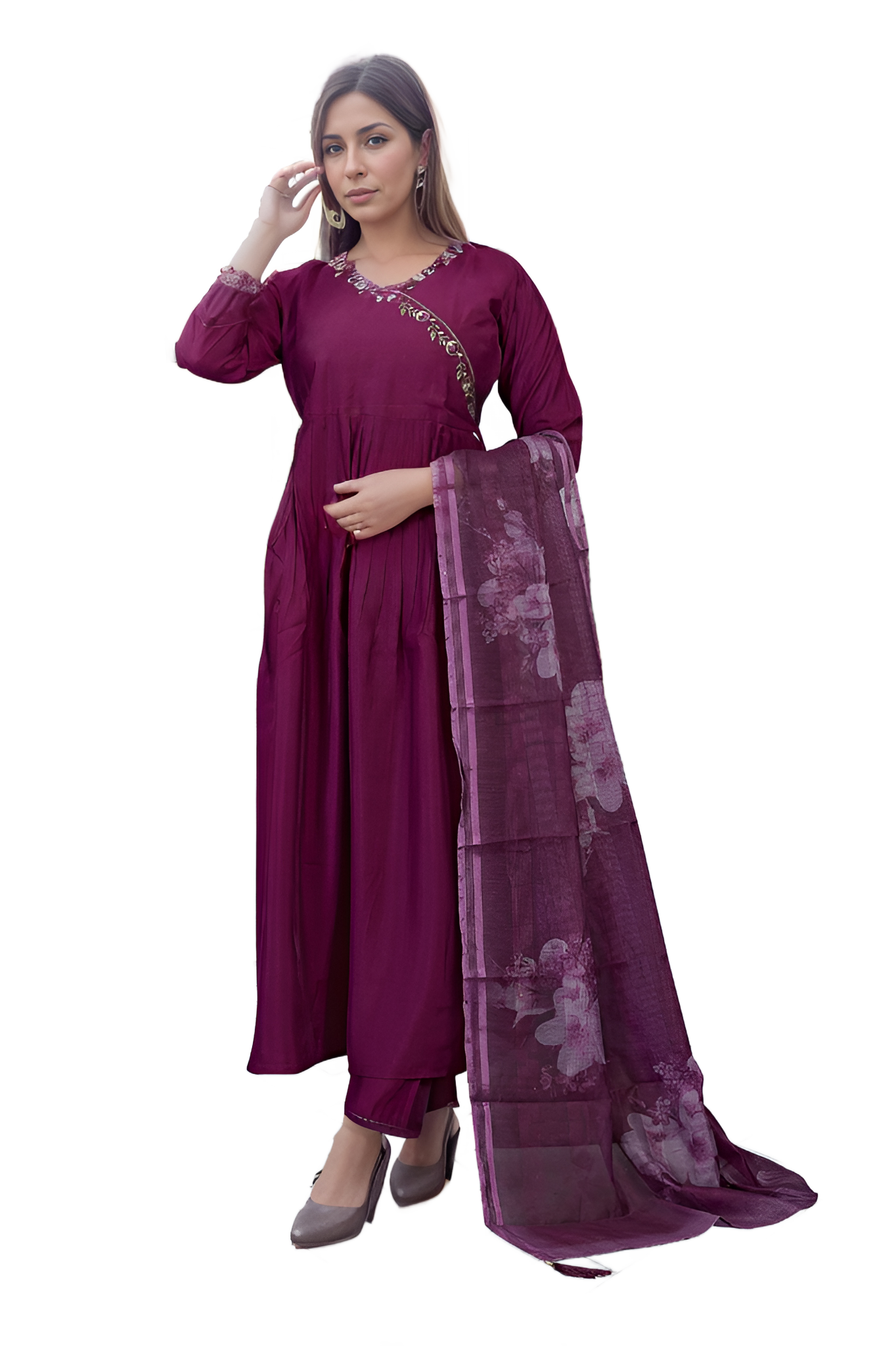 Elegant Salwar Suit in Nyra Cut